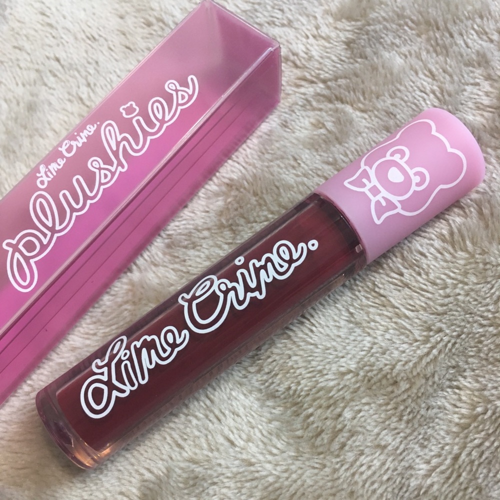 Lime Crime Plushies Soft Matte Liquid Lipstick in Blackberry BNIB - Picture 8 of 12